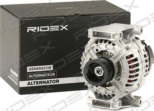 RIDEX 4G0031 - Генератор autospares.lv