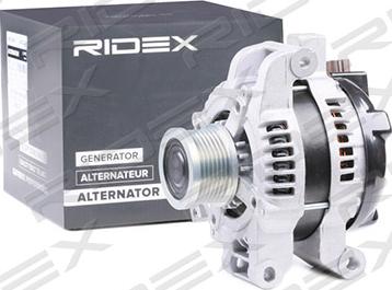 RIDEX 4G0037 - Генератор autospares.lv