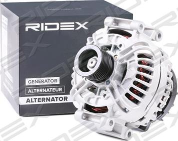RIDEX 4G0020 - Генератор autospares.lv