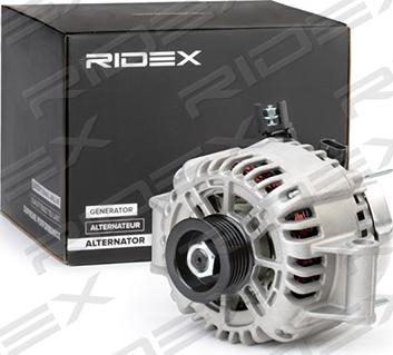 RIDEX 4G0021 - Генератор autospares.lv