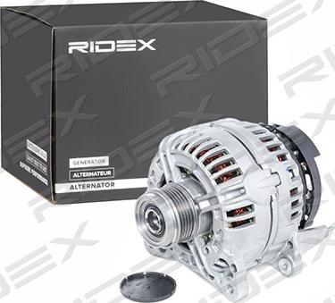 RIDEX 4G0076 - Генератор autospares.lv