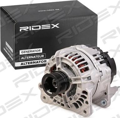 RIDEX 4G0073 - Генератор autospares.lv