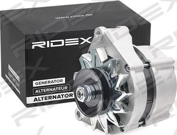 RIDEX 4G0149 - Генератор autospares.lv