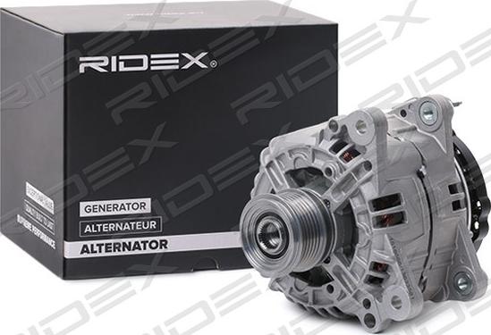 RIDEX 4G0157 - Генератор autospares.lv