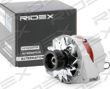 RIDEX 4G0168 - Генератор autospares.lv