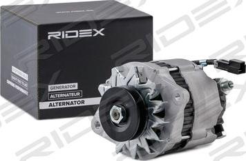 RIDEX 4G0162 - Генератор autospares.lv