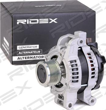 RIDEX 4G0119 - Генератор autospares.lv