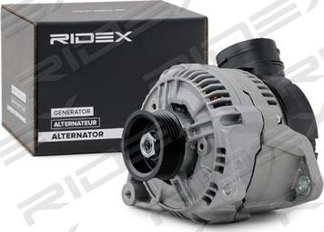 RIDEX 4G0136 - Генератор autospares.lv