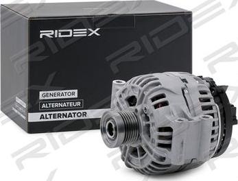 RIDEX 4G0138 - Генератор autospares.lv