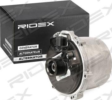 RIDEX 4G0137 - Генератор autospares.lv