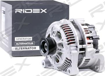 RIDEX 4G0128 - Генератор autospares.lv