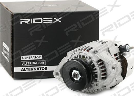 RIDEX 4G0849 - Генератор autospares.lv