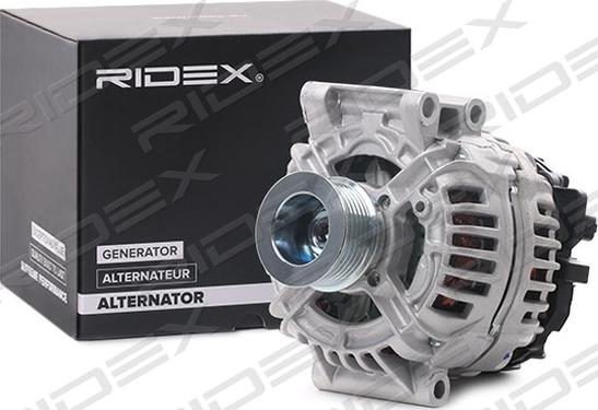 RIDEX 4G0886 - Генератор autospares.lv