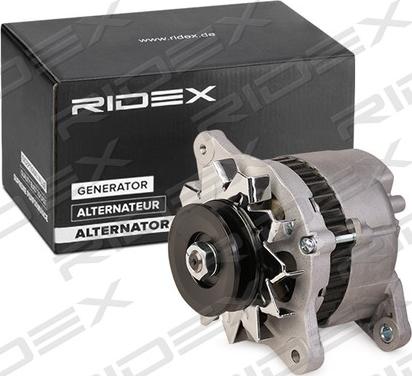 RIDEX 4G0881 - Генератор autospares.lv