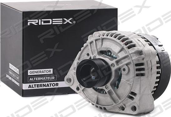 RIDEX 4G0823 - Генератор autospares.lv