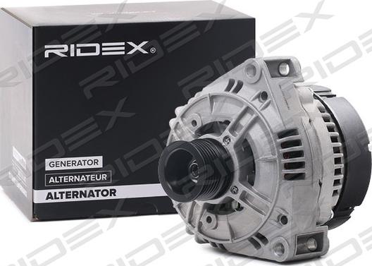 RIDEX 4G0822 - Генератор autospares.lv