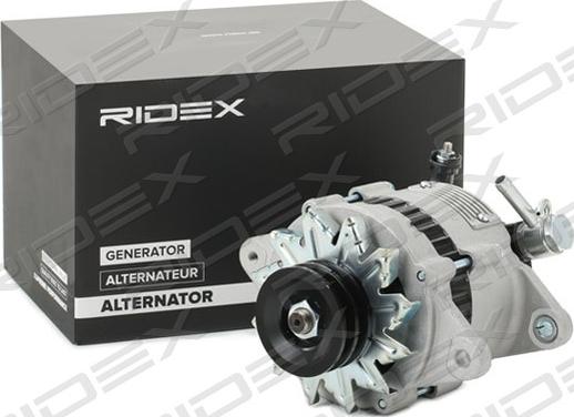 RIDEX 4G0356 - Генератор autospares.lv