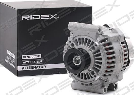 RIDEX 4G0363 - Генератор autospares.lv