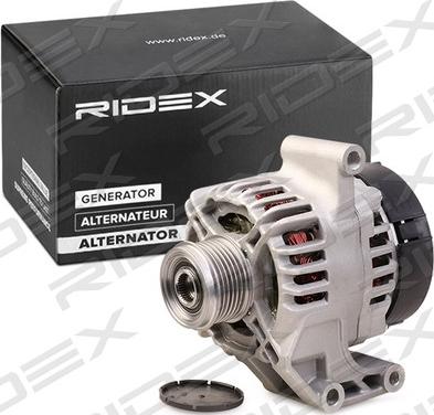 RIDEX 4G0303 - Генератор autospares.lv