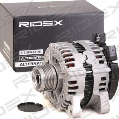 RIDEX 4G0302 - Генератор autospares.lv