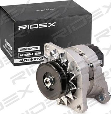 RIDEX 4G0327 - Генератор autospares.lv