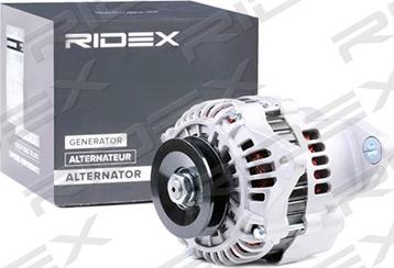 RIDEX 4G0253 - Генератор autospares.lv