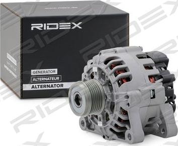 RIDEX 4G0266 - Генератор autospares.lv