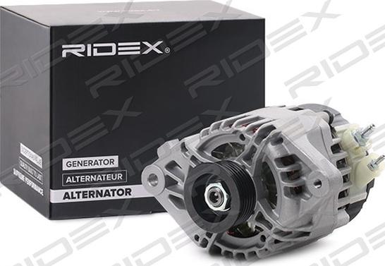 RIDEX 4G0209 - Генератор autospares.lv