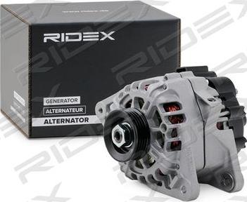 RIDEX 4G0234 - Генератор autospares.lv