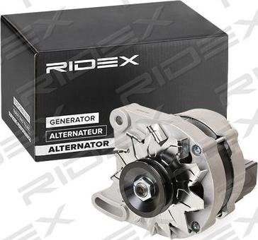 RIDEX 4G0226 - Генератор autospares.lv