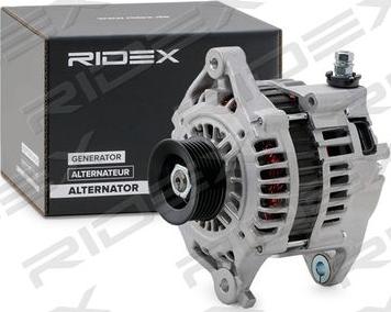 RIDEX 4G0221 - Генератор autospares.lv