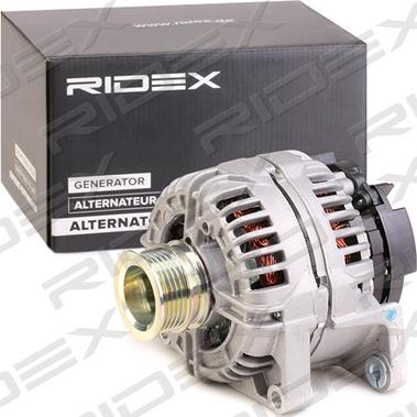 RIDEX 4G0799 - Генератор autospares.lv
