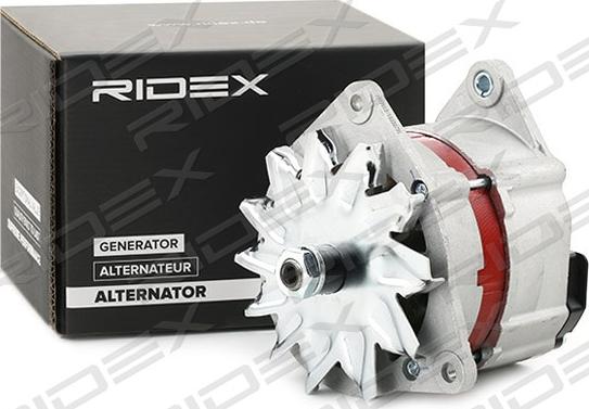 RIDEX 4G0762 - Генератор autospares.lv