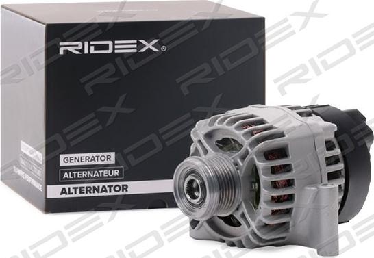 RIDEX 4G0706 - Генератор autospares.lv