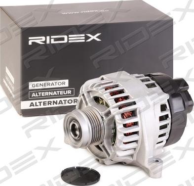 RIDEX 4G0716 - Генератор autospares.lv