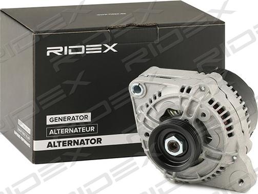 RIDEX 4G0713 - Генератор autospares.lv