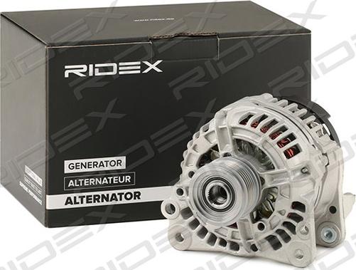 RIDEX 4G0721 - Генератор autospares.lv