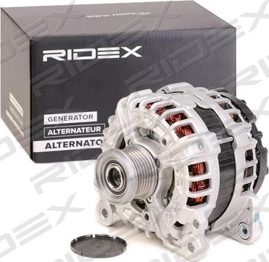 RIDEX 4G1044 - Генератор autospares.lv