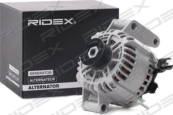 RIDEX 4G1050 - Генератор autospares.lv