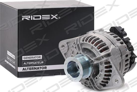 RIDEX 4G1063 - Генератор autospares.lv