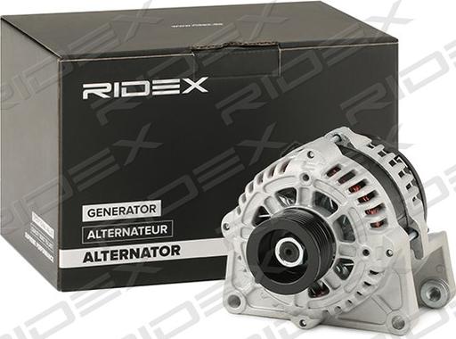 RIDEX 4G1004 - Генератор autospares.lv