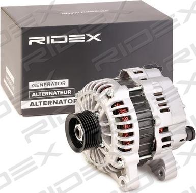 RIDEX 4G1011 - Генератор autospares.lv