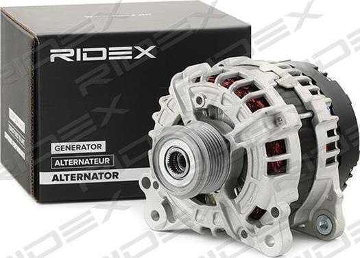 RIDEX 4G1194 - Генератор autospares.lv