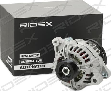 RIDEX 4G1187 - Генератор autospares.lv