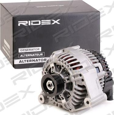 RIDEX 4G1226 - Генератор autospares.lv