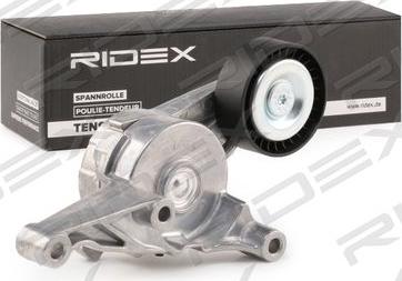 RIDEX 540T0014 - Натяжитель, поликлиновый ремень autospares.lv