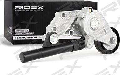 RIDEX 540T0010 - Натяжитель, поликлиновый ремень autospares.lv