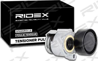 RIDEX 541V0030 - Ролик, поликлиновый ремень autospares.lv