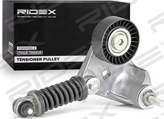 RIDEX 541V0028 - Натяжитель, поликлиновый ремень autospares.lv