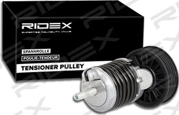 RIDEX 541V0023 - Натяжитель, поликлиновый ремень autospares.lv